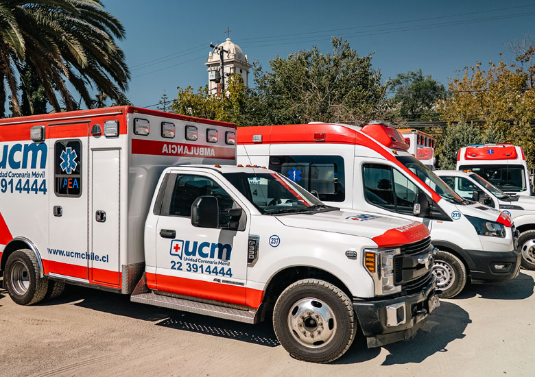 Ambulancia UCM para emergencias 24/7